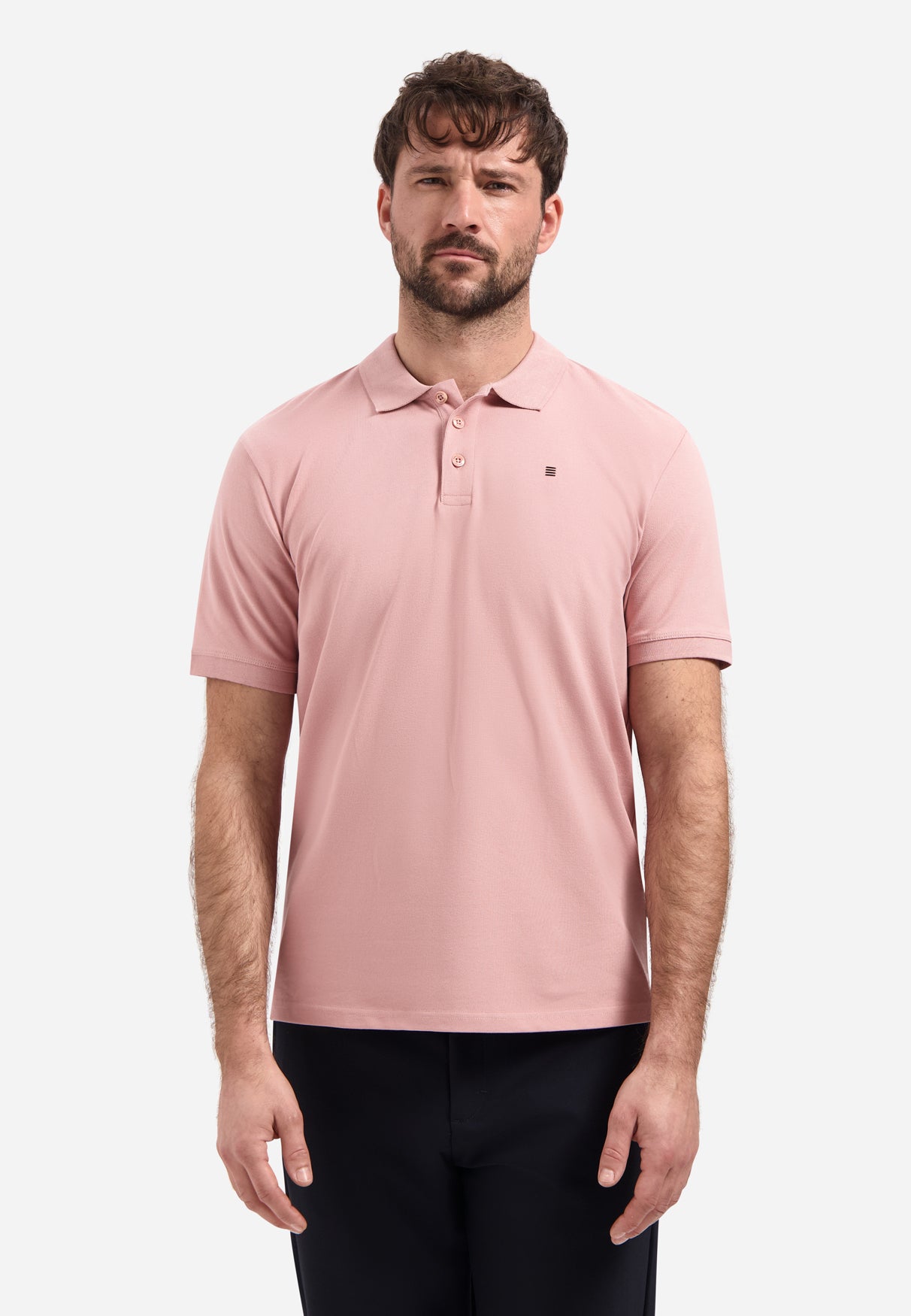 Basic polo shirt | Light Mauve