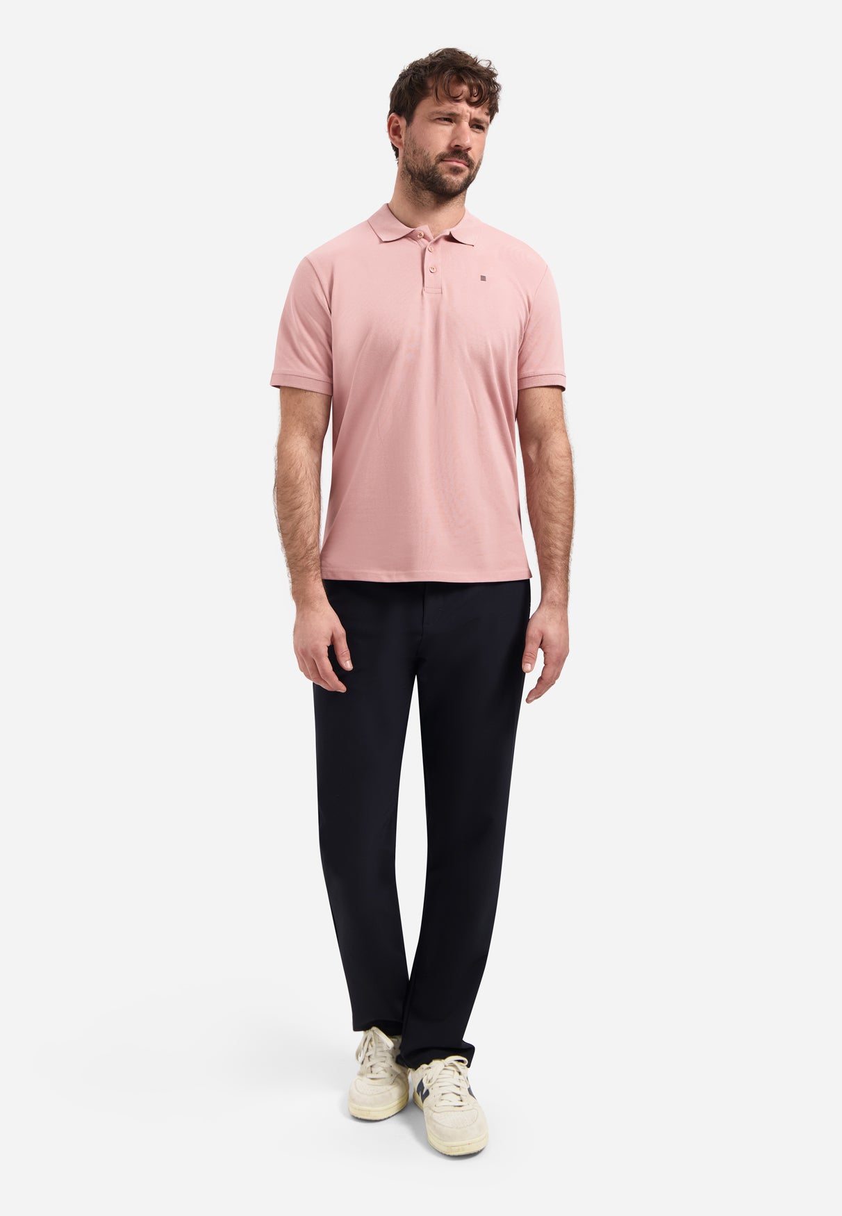 Basic polo shirt | Light Mauve