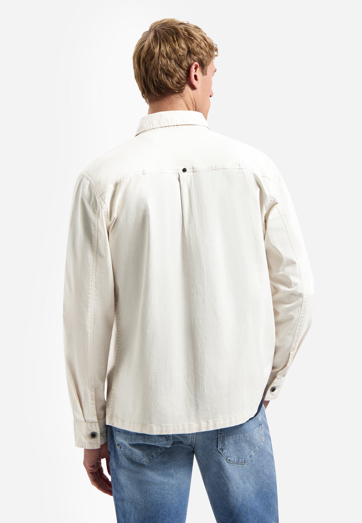 Twill stretch overshirt | Kit