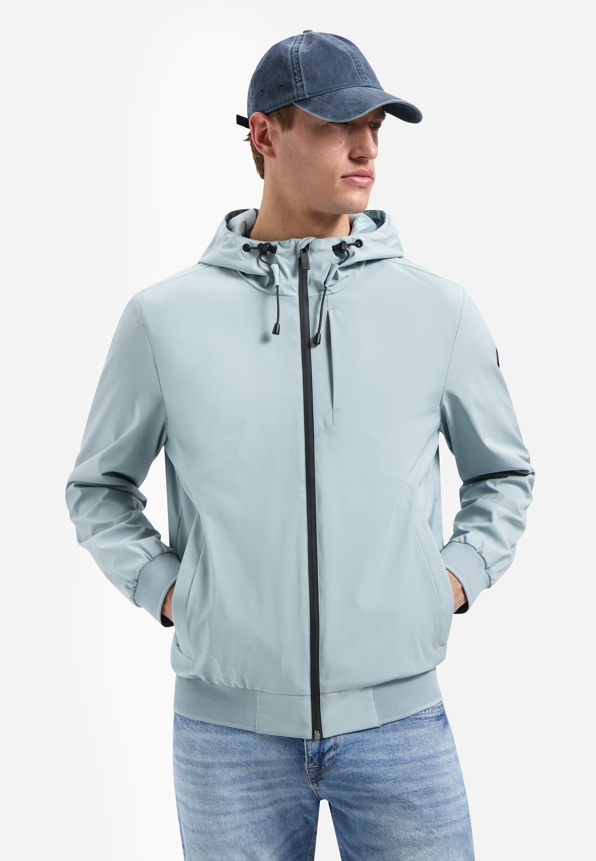 Hooded summer jacket | Cloud