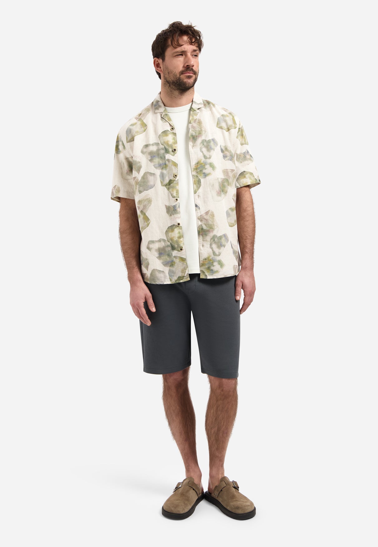 Interlock-Jersey-Shorts | Dark Steel