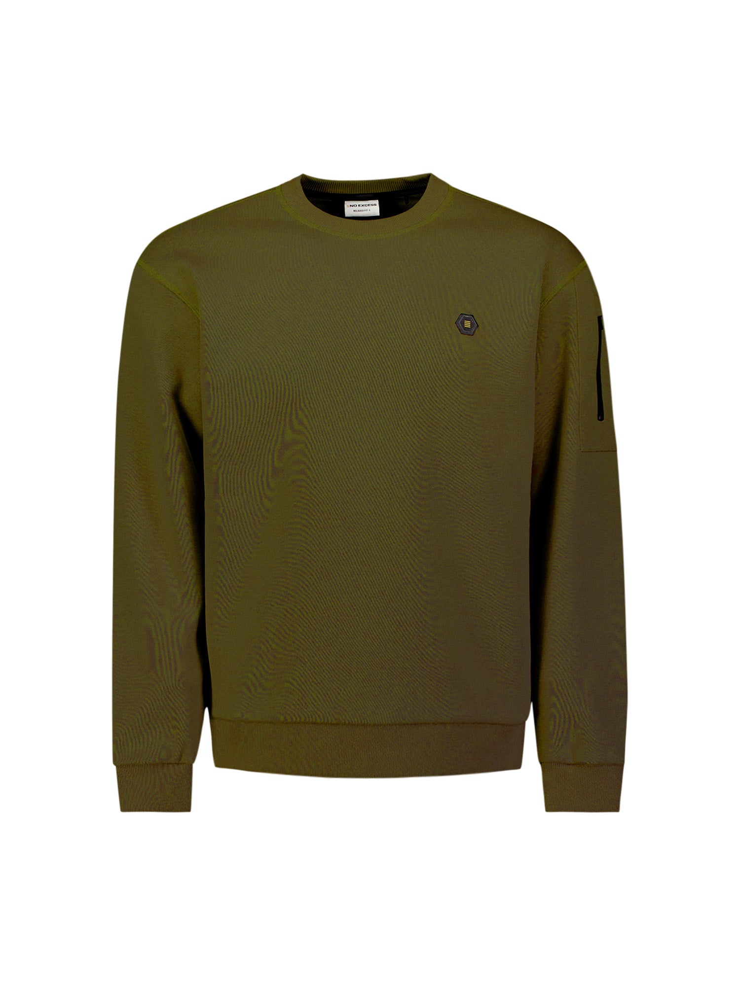 Sweatshirt mit Rundhalsausschnitt | Moss