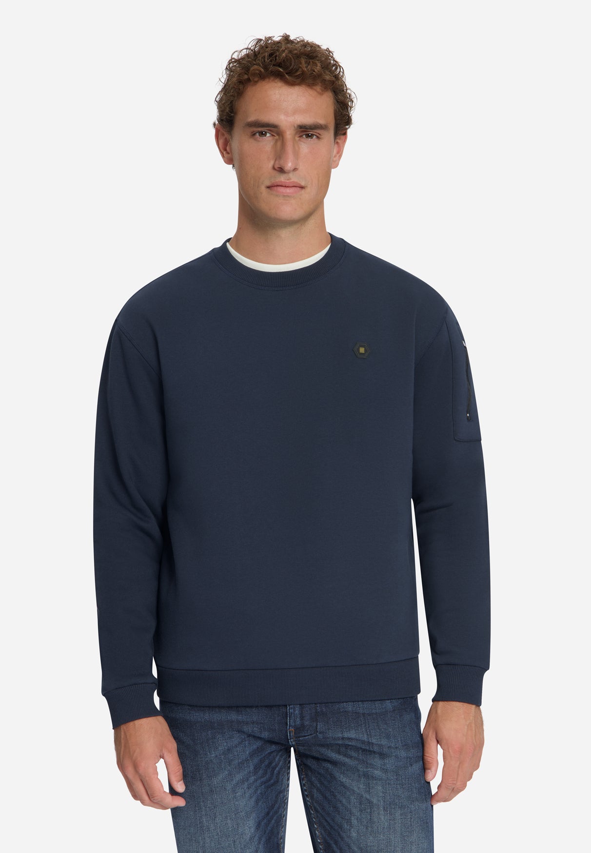 Crew Neck Sweater | Dark Night