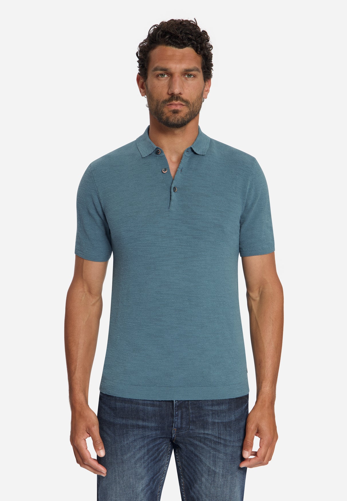 Slub Polo | Shadow Blue