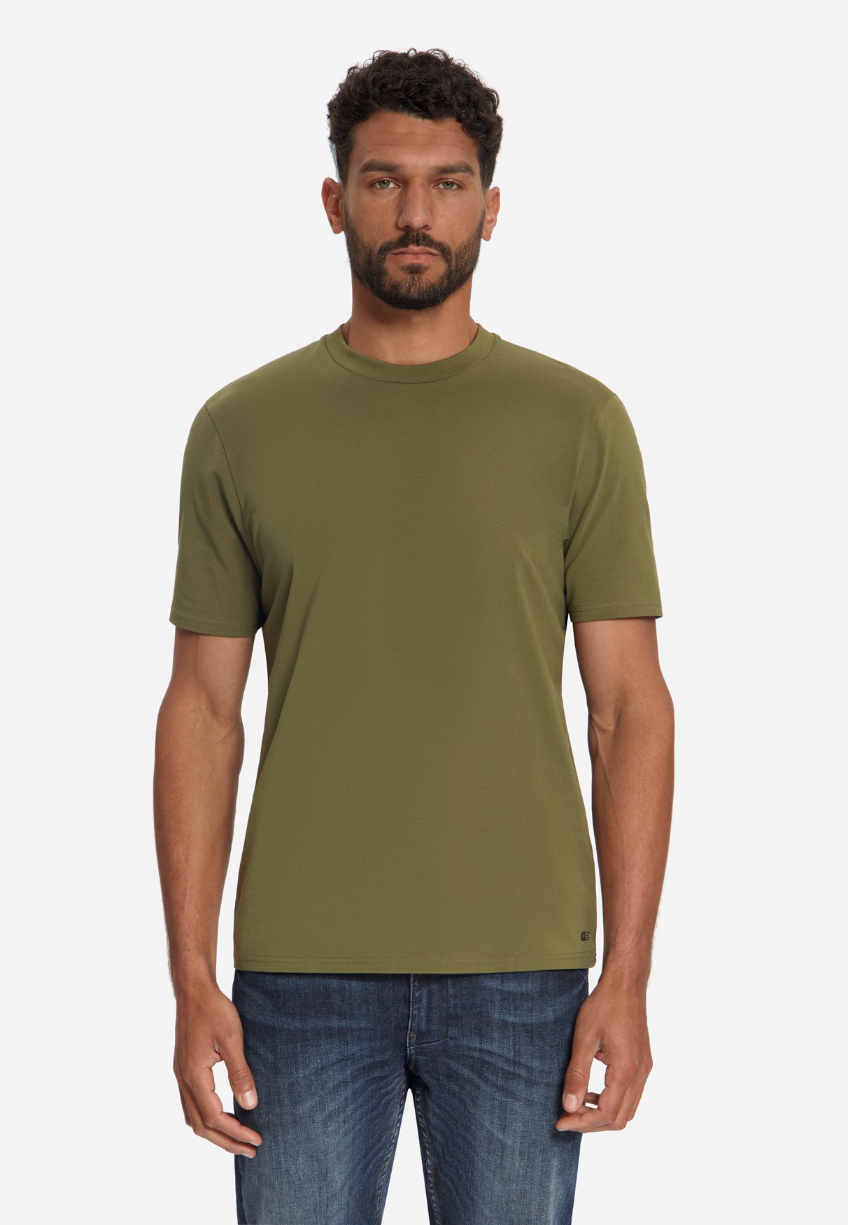 Stretch T-Shirt | Moss