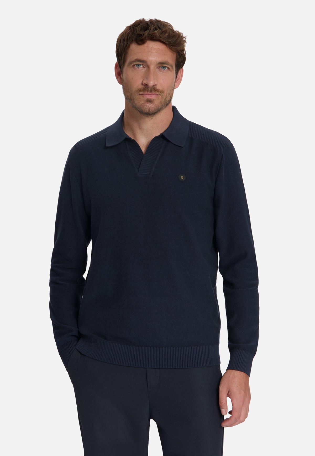 Polo Jumper | Dark Night