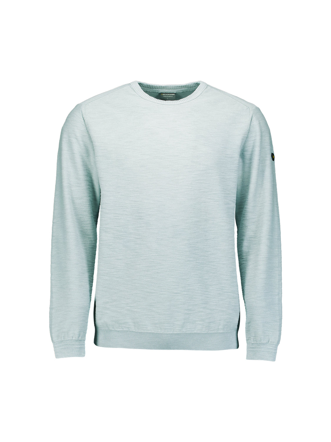 Zeitlose Basics Stonewashed Pullover | Dusty Blue