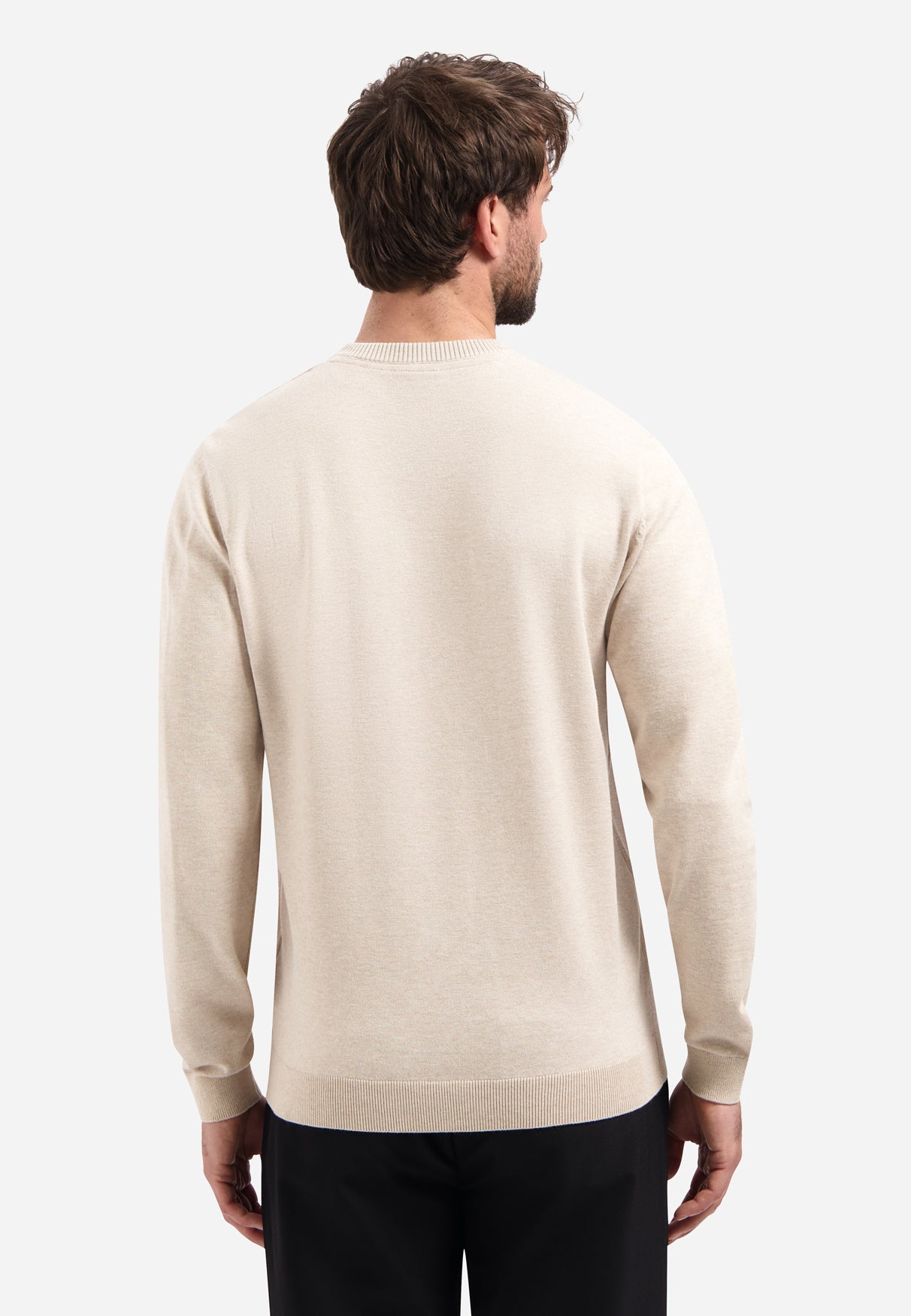 Timeless Basics Melange Pullover | Desert
