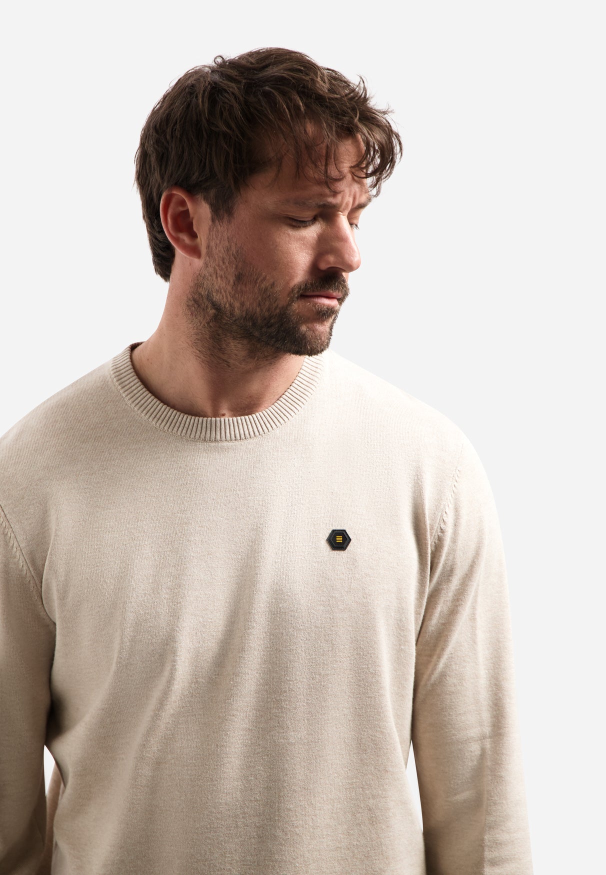 Timeless Basics Melange Pullover | Desert