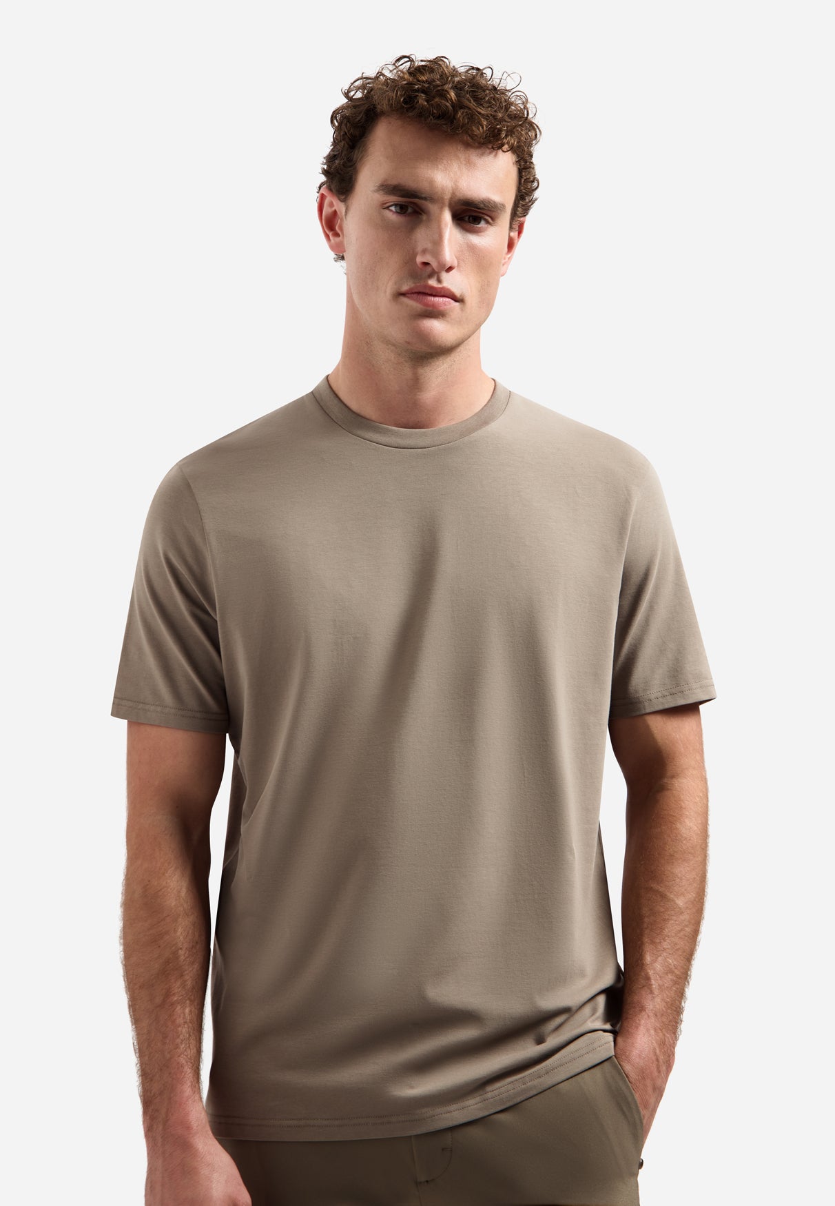 Timeless Basics Basic-T-Shirt | Clay