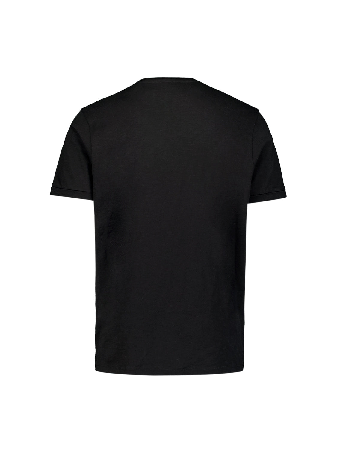 Zeitlose Basics T-Shirt mit Rundhalsausschnitt | Black