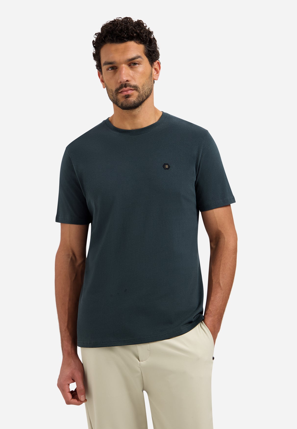 Timeless Basics Weiches T-Shirt | Dark Steel