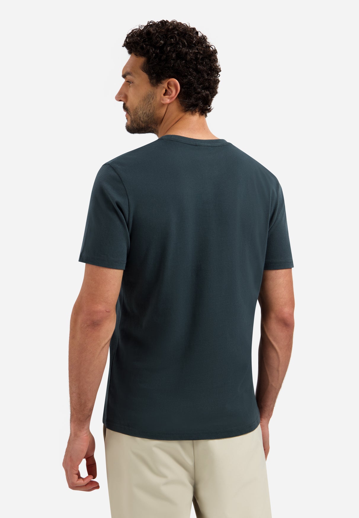 Timeless Basics Weiches T-Shirt | Dark Steel
