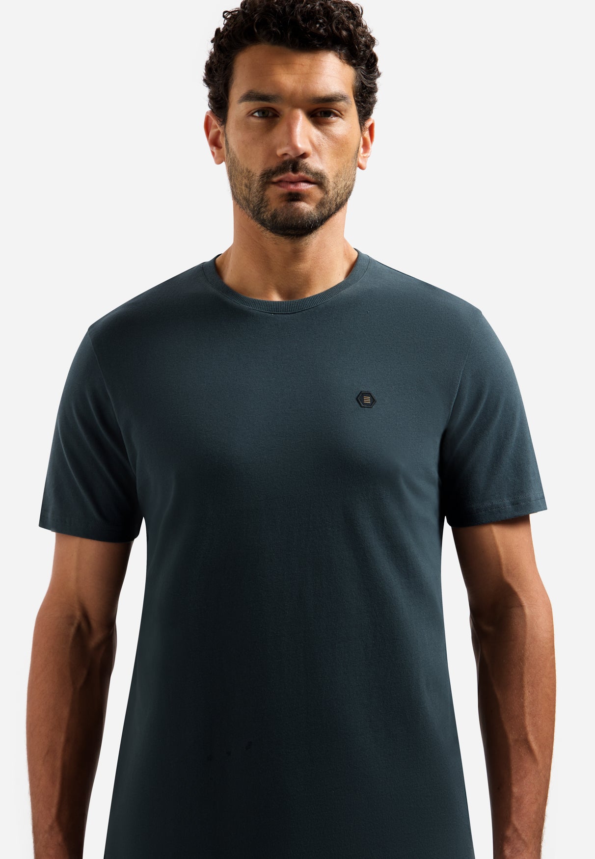 Timeless Basics Weiches T-Shirt | Dark Steel