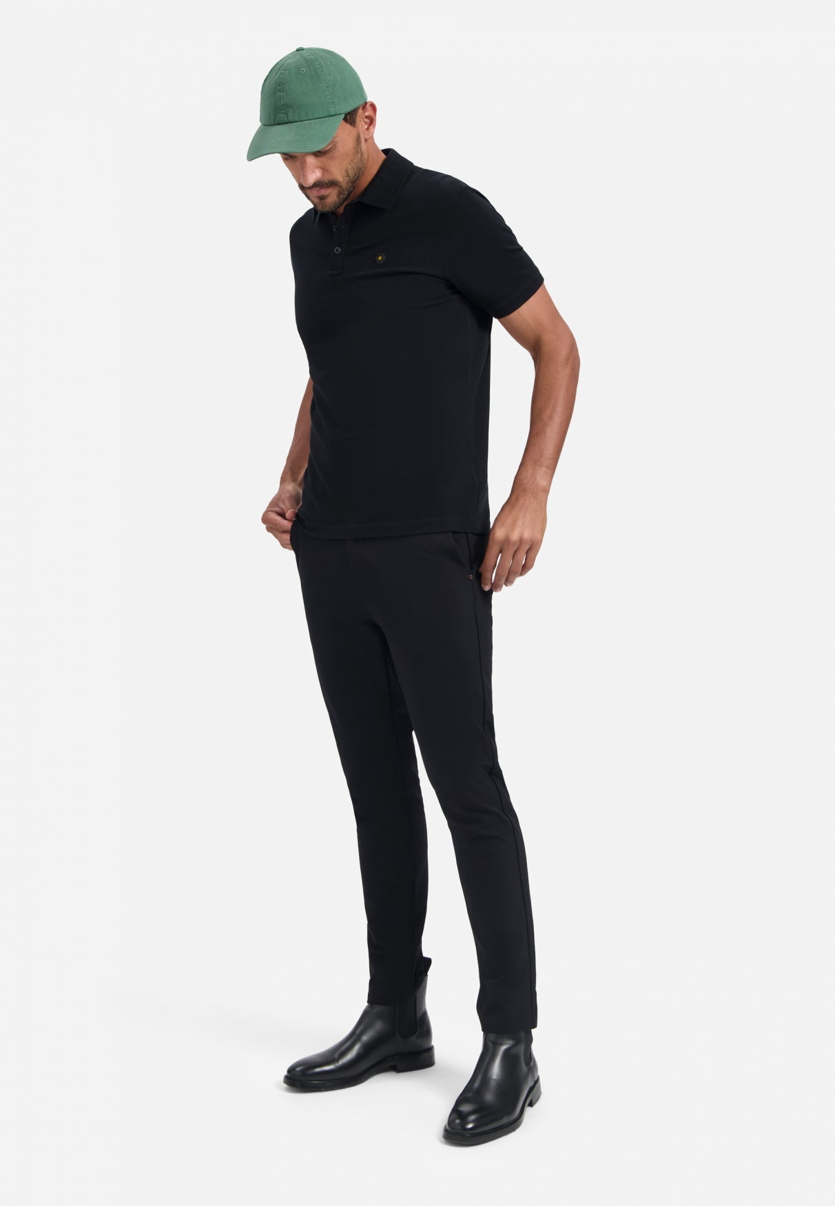 Timeless Basics Polo | Black