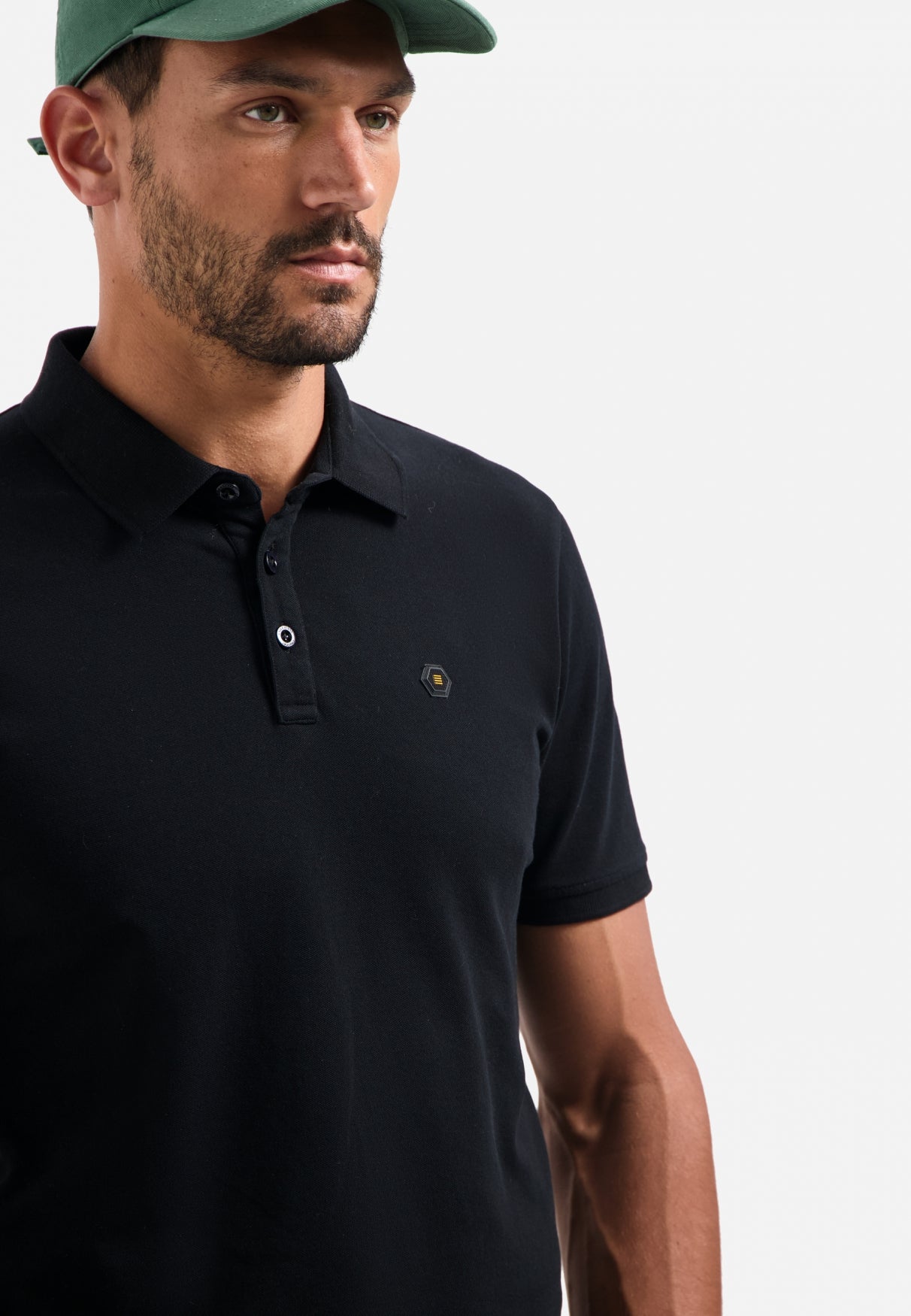 Timeless Basics Polo | Black