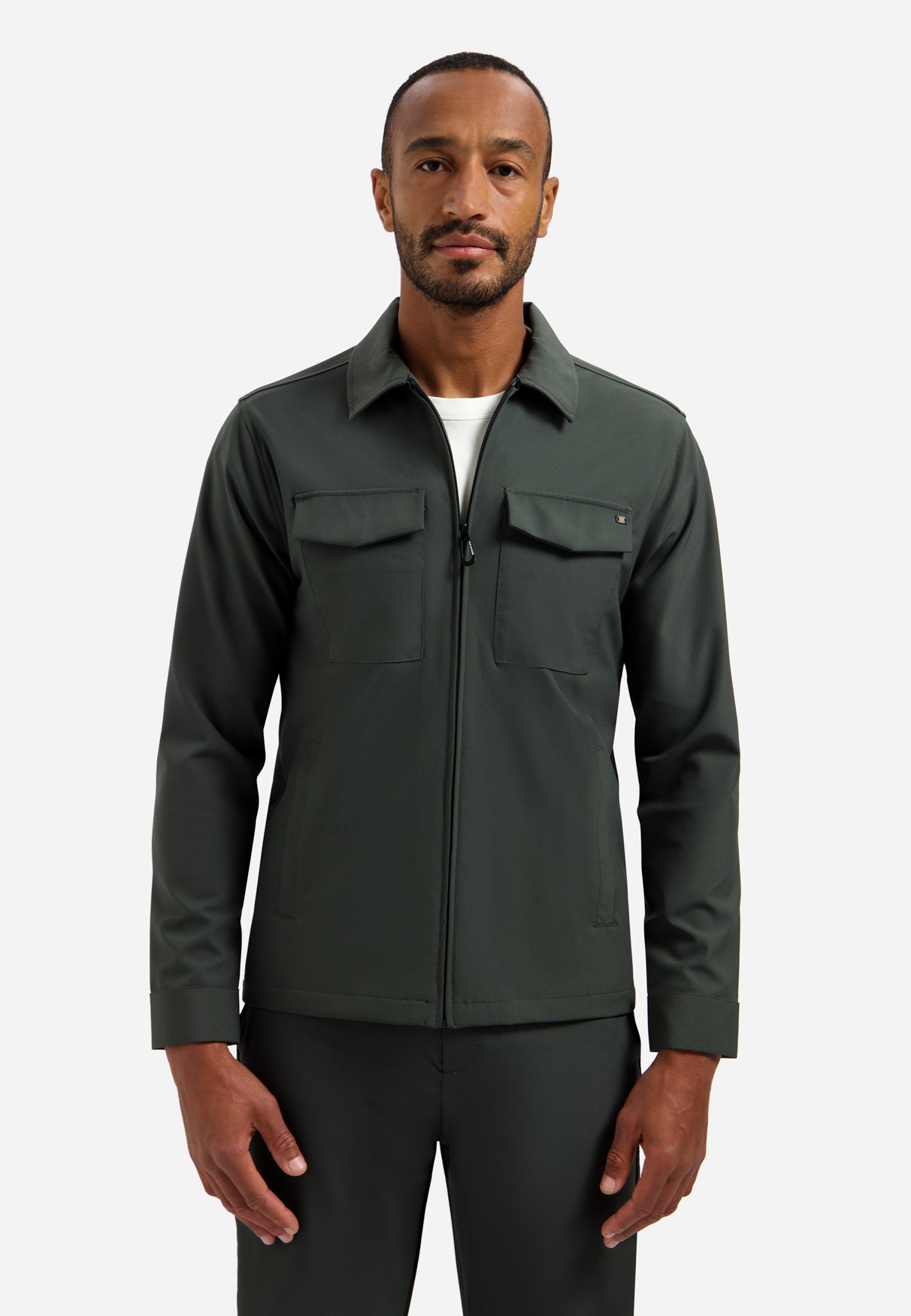 Das Sedoc Overshirt | Dark steel