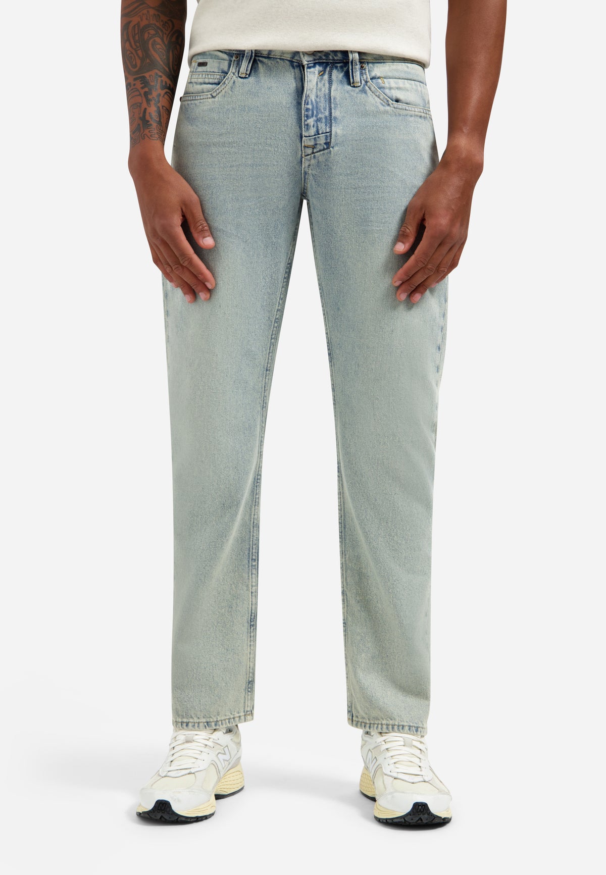 Relaxed-Fit-Jeans | Stone Used Denim