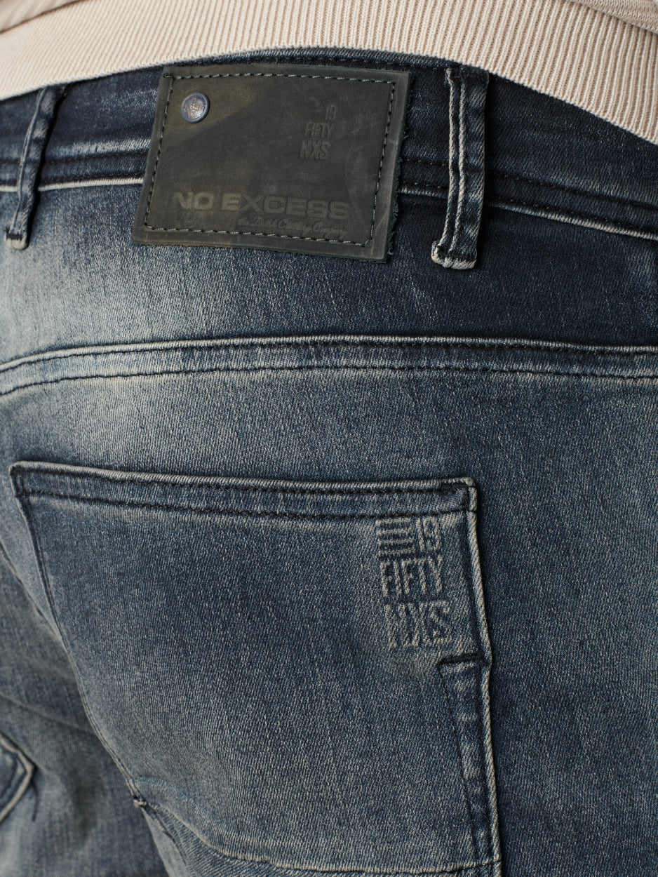 711 Slim Fit | Stretch | Grau Denim | Length 32