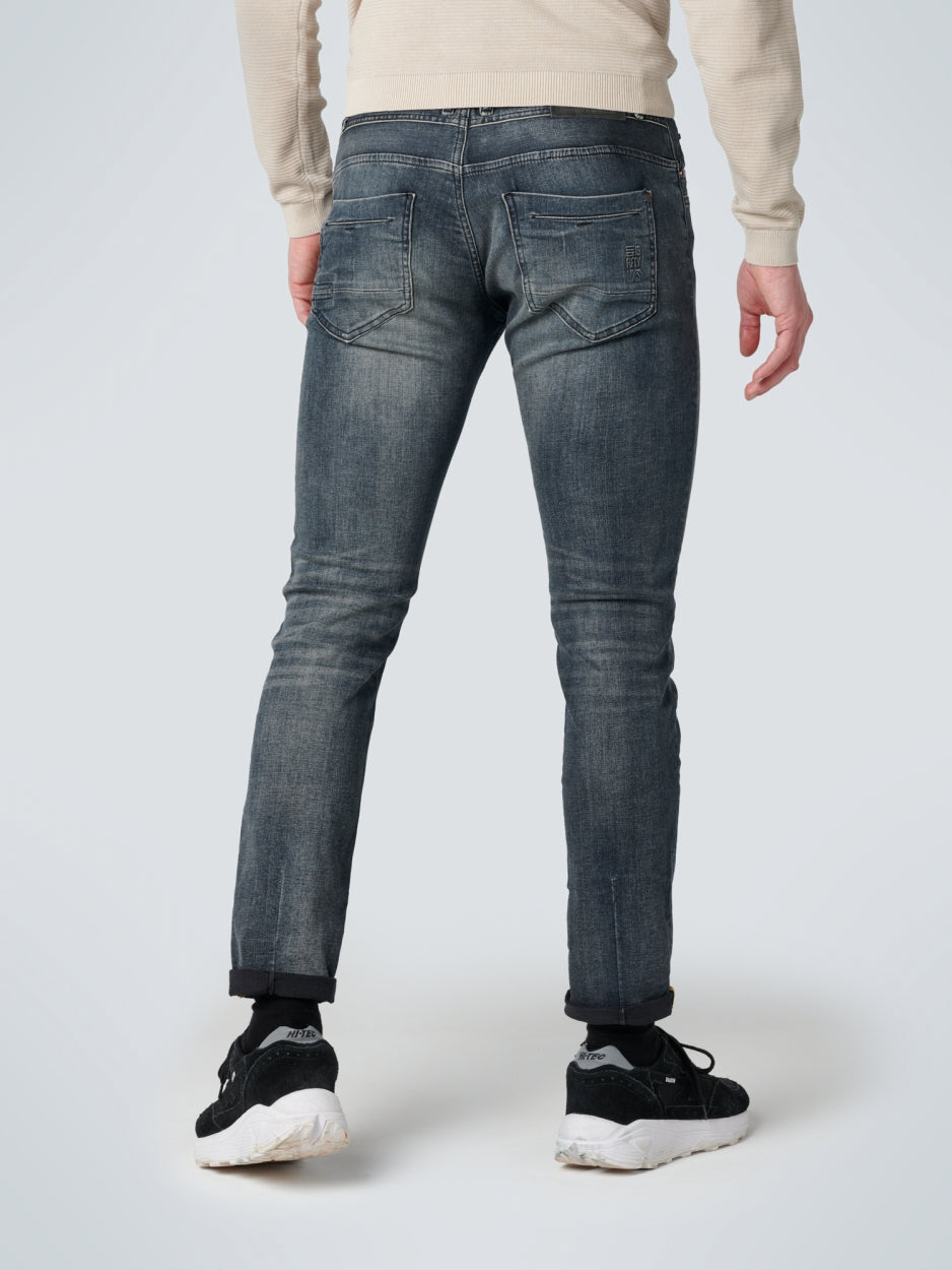 Denim, Komfort schlank 712, Grauer Denim Stretch | Length 36