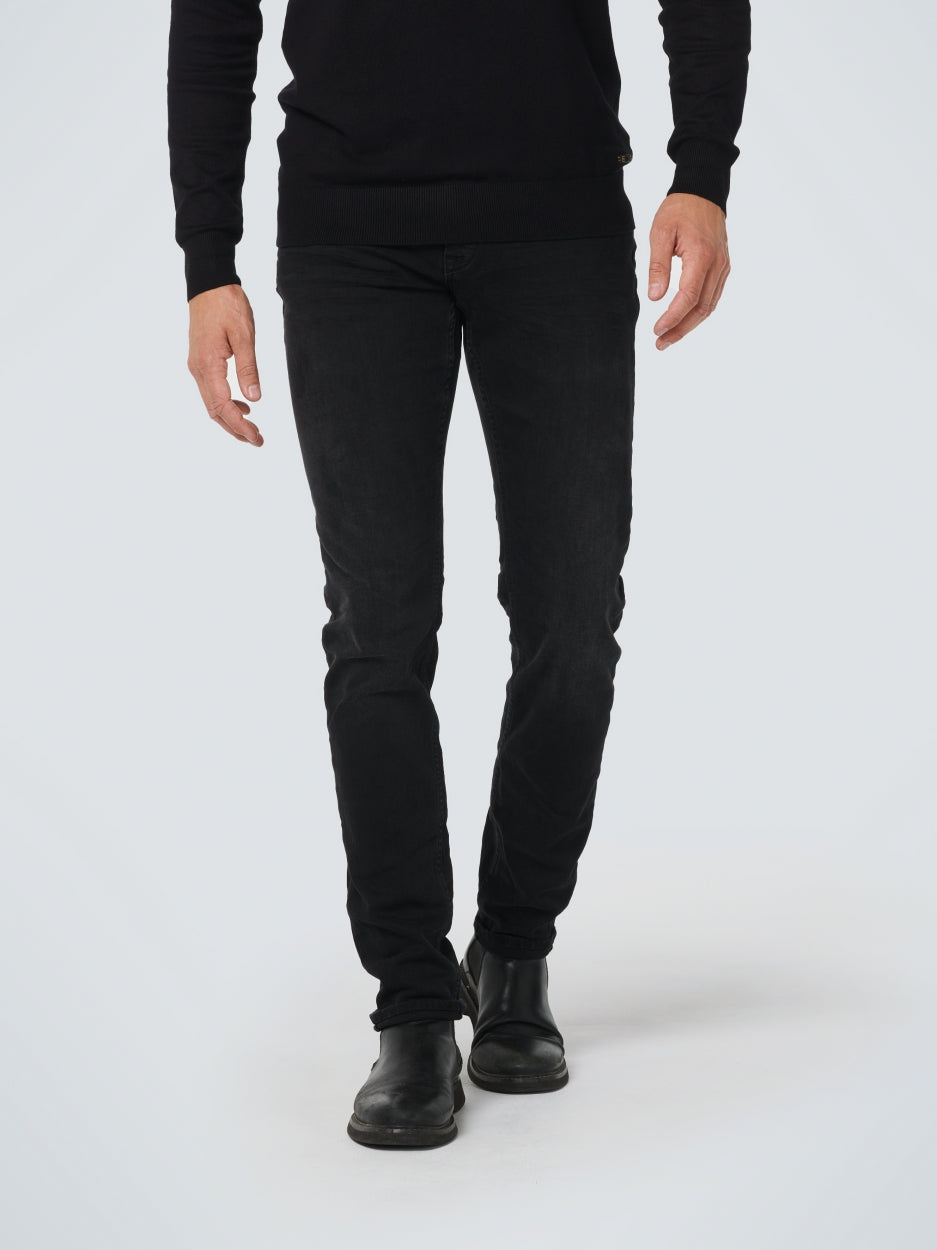 Denim, comfort slim 712, schwarzer Denim Stretch | Länge 36