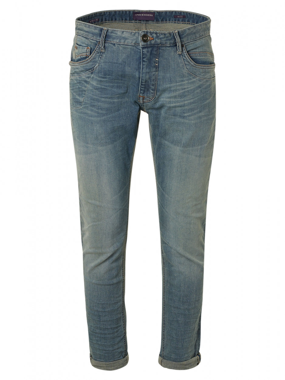 Denim, comfort slim 712, bleach denim stretch | Length 34