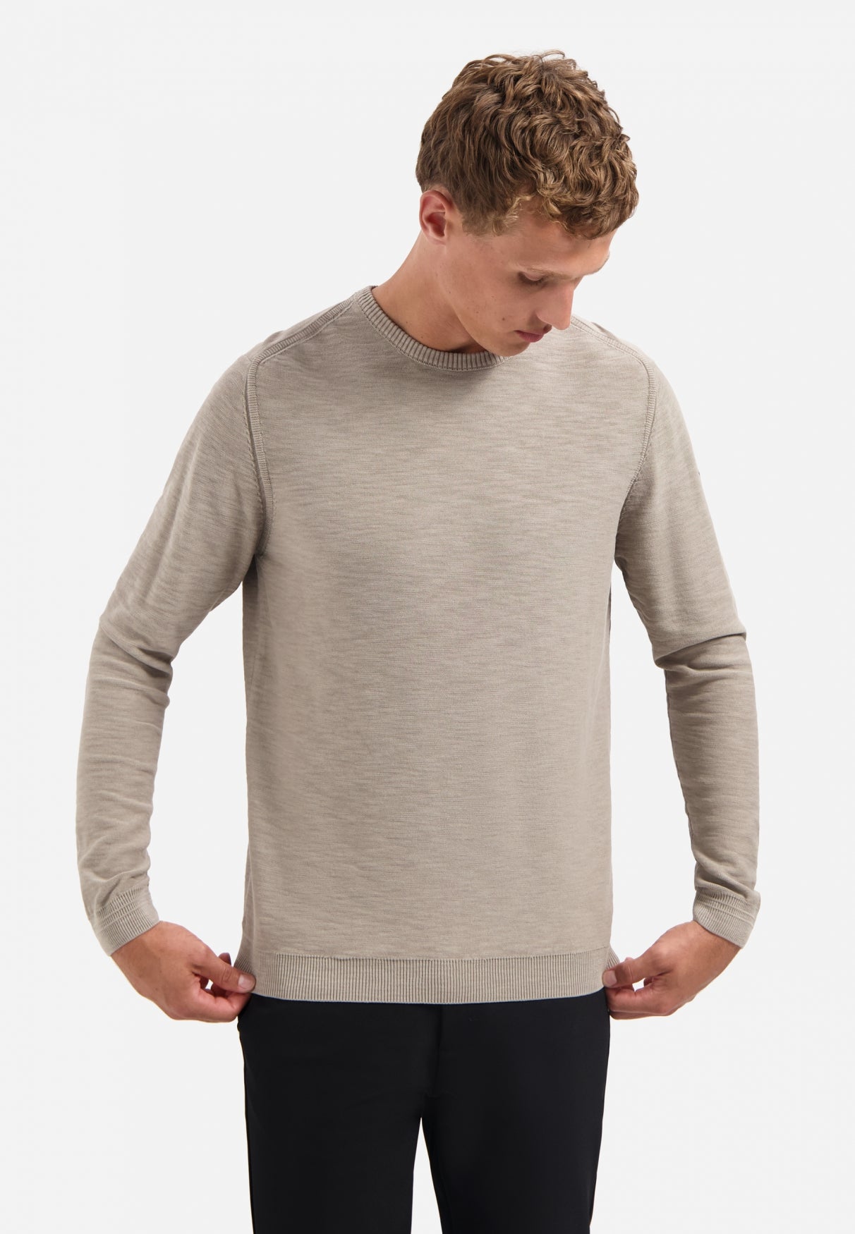 Pullover im Washed-Look | Clay
