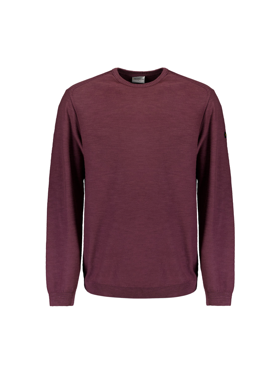 Washed look jumper | Dark Wine