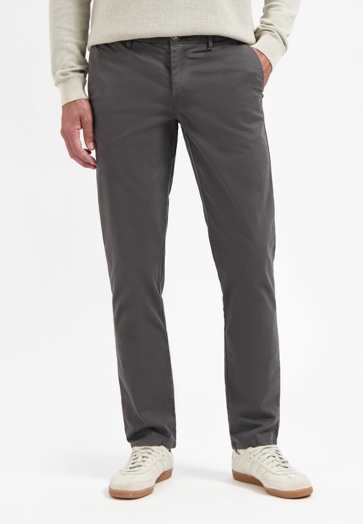Chino-Hose | Dunkelgrau