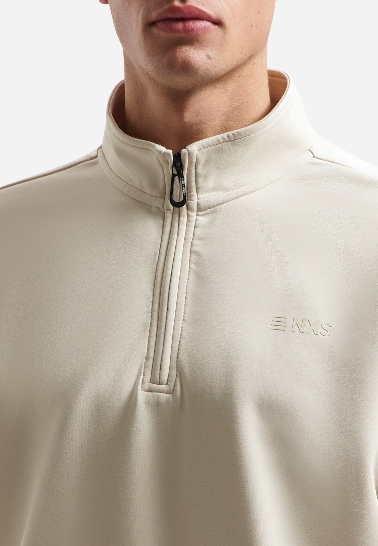 Half-zip sweater | Desert