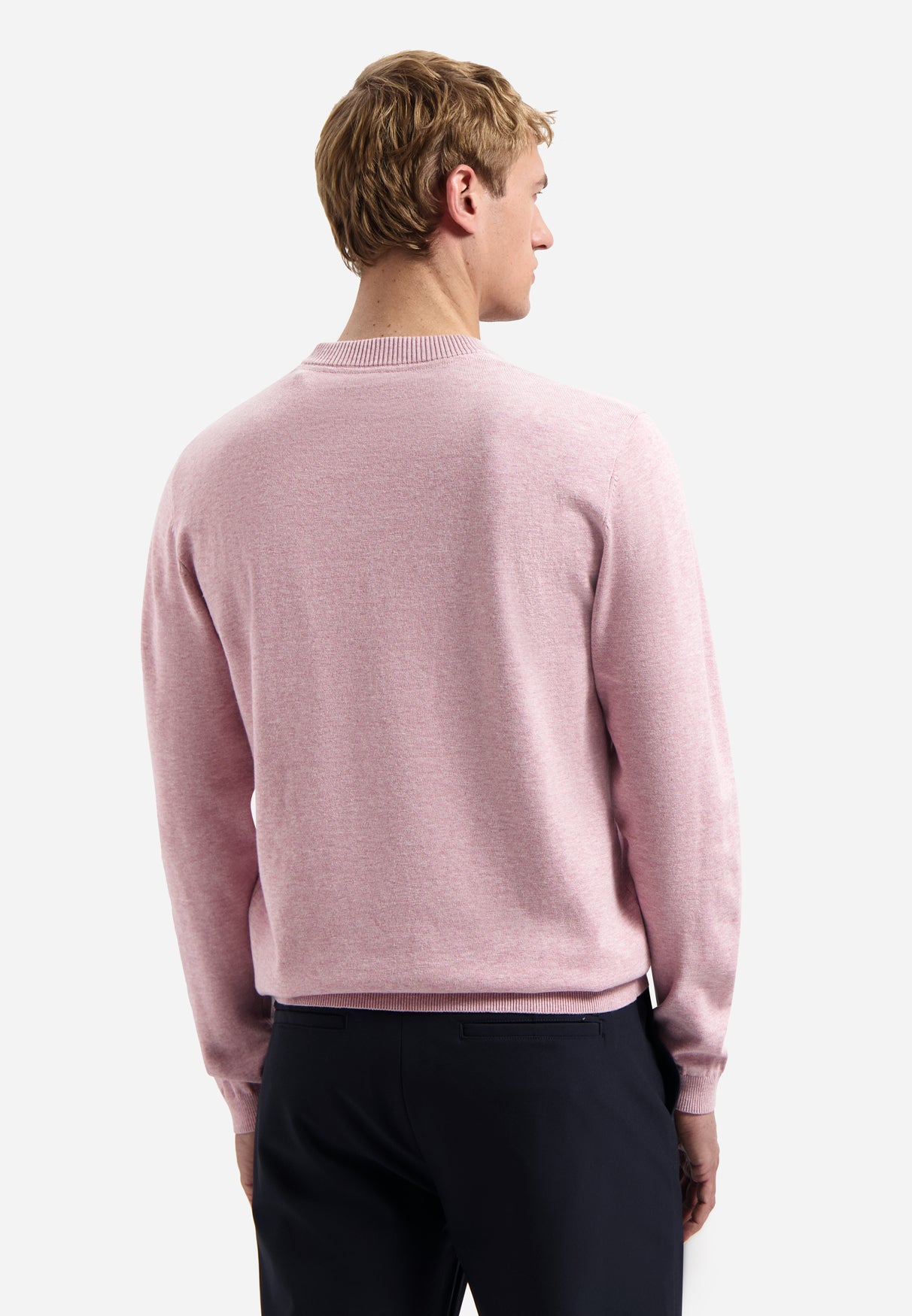 Mélange sweater | Light Mauve