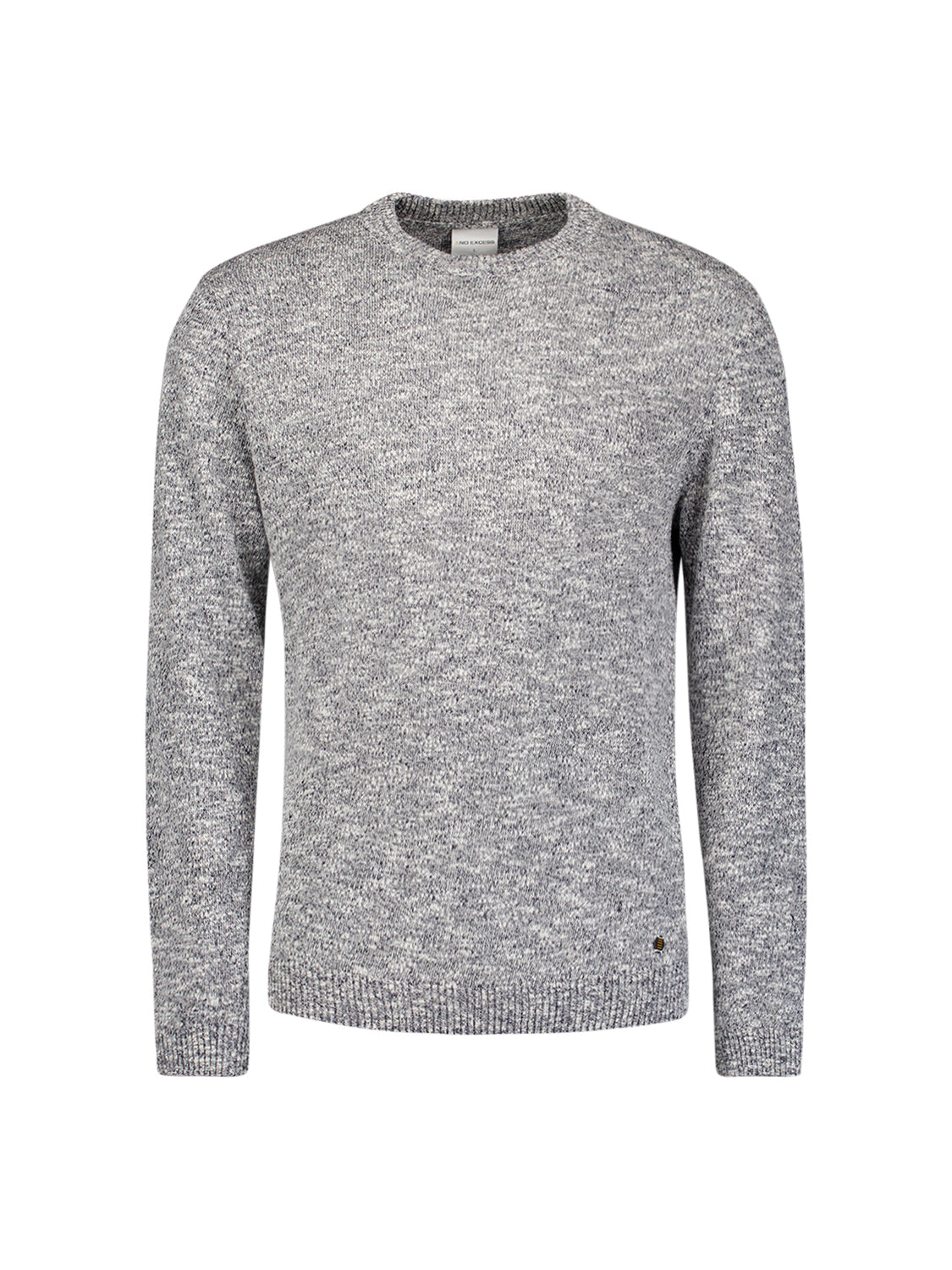 Melange-Slub-Pullover | Night