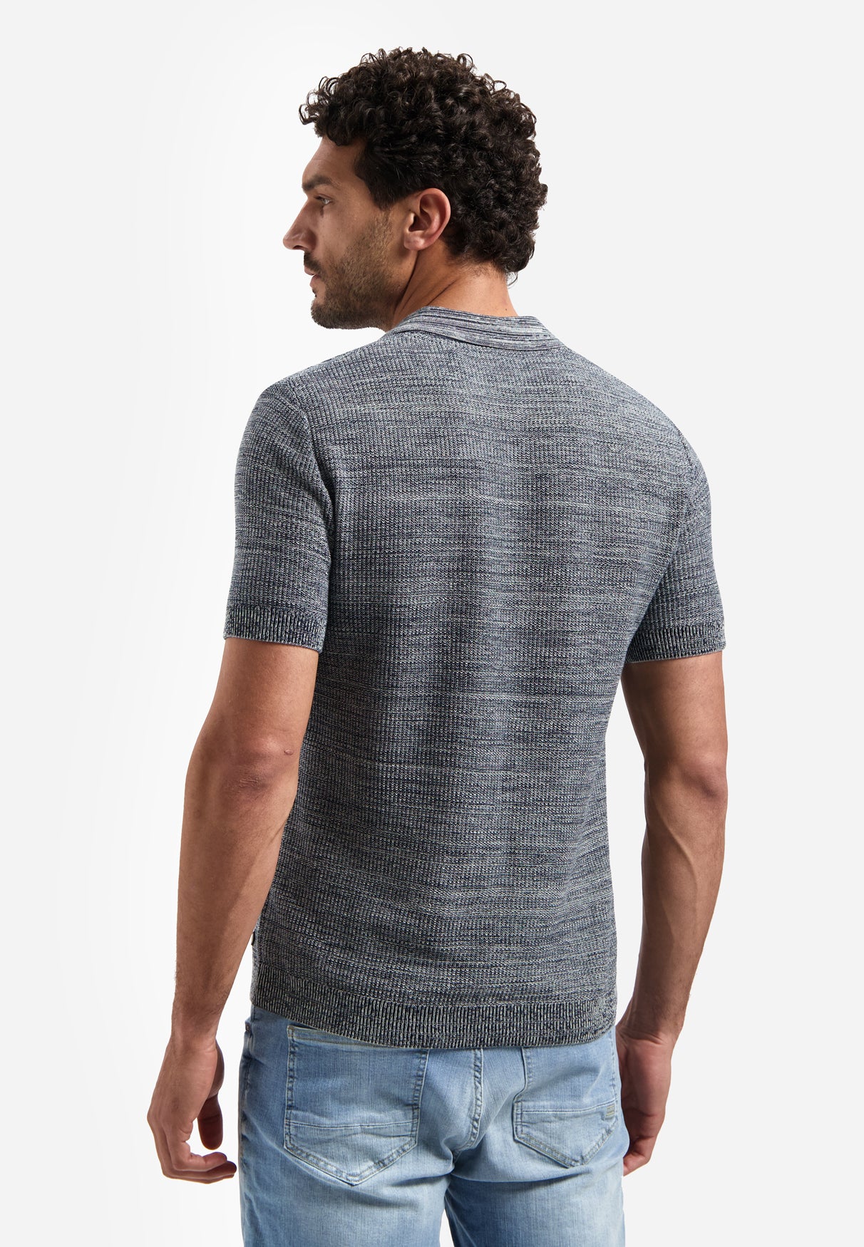 Strick-Poloshirt | Night