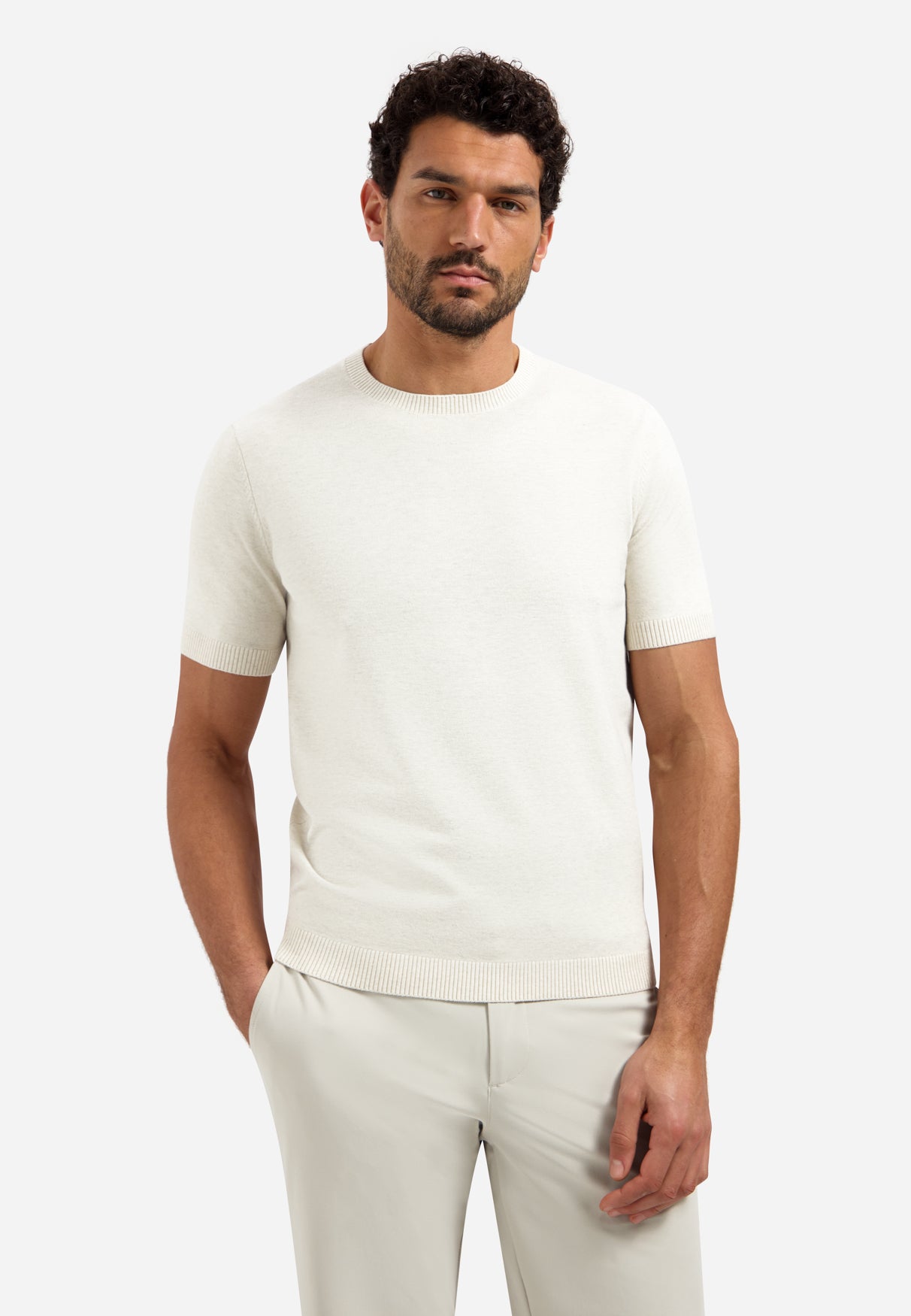 Knitted T-shirt | Kit Melange