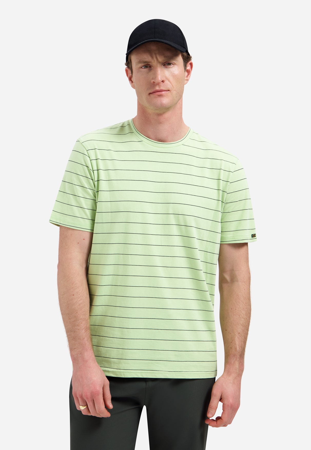 Gestreiftes T-Shirt | Green