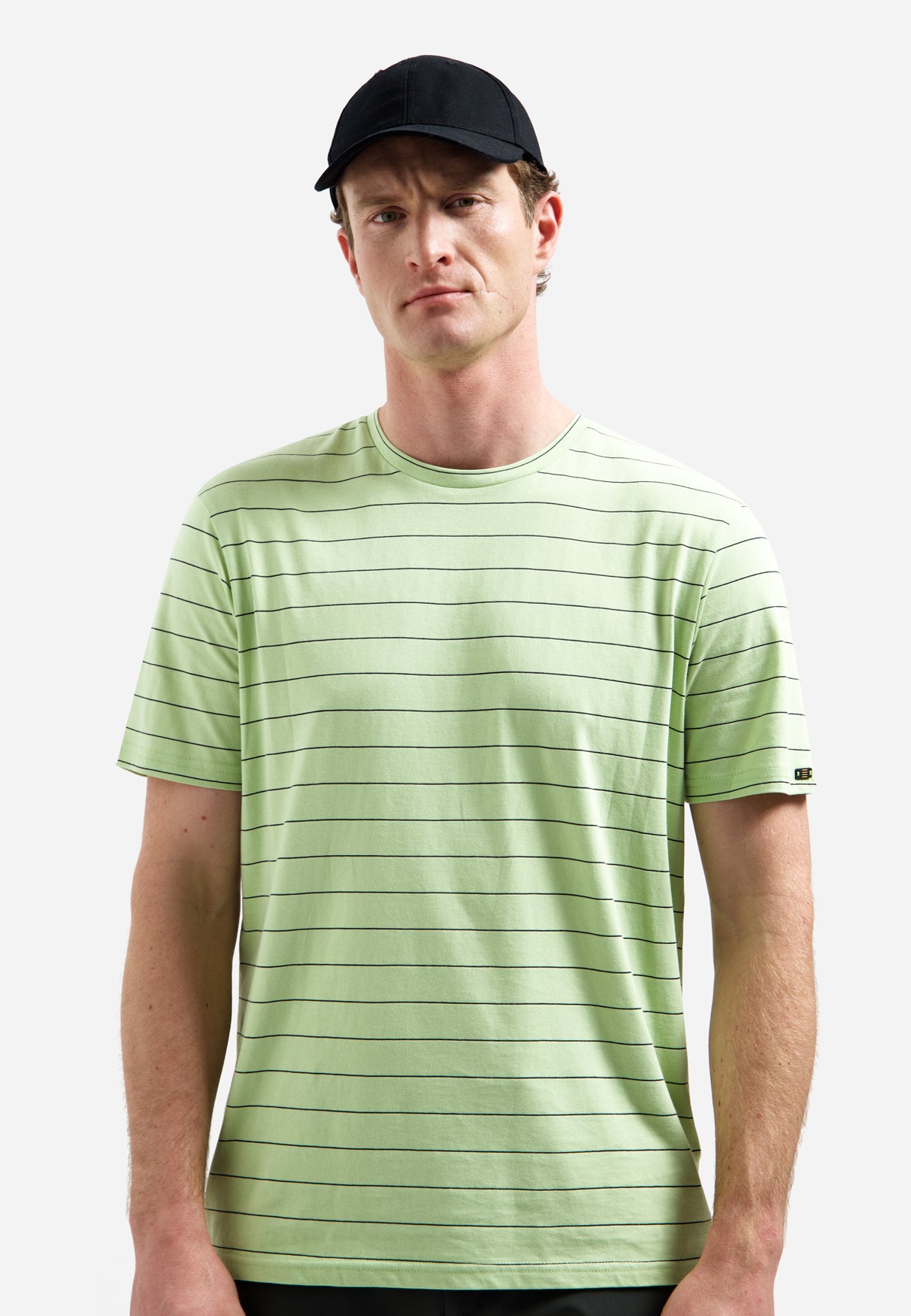 Gestreiftes T-Shirt | Green