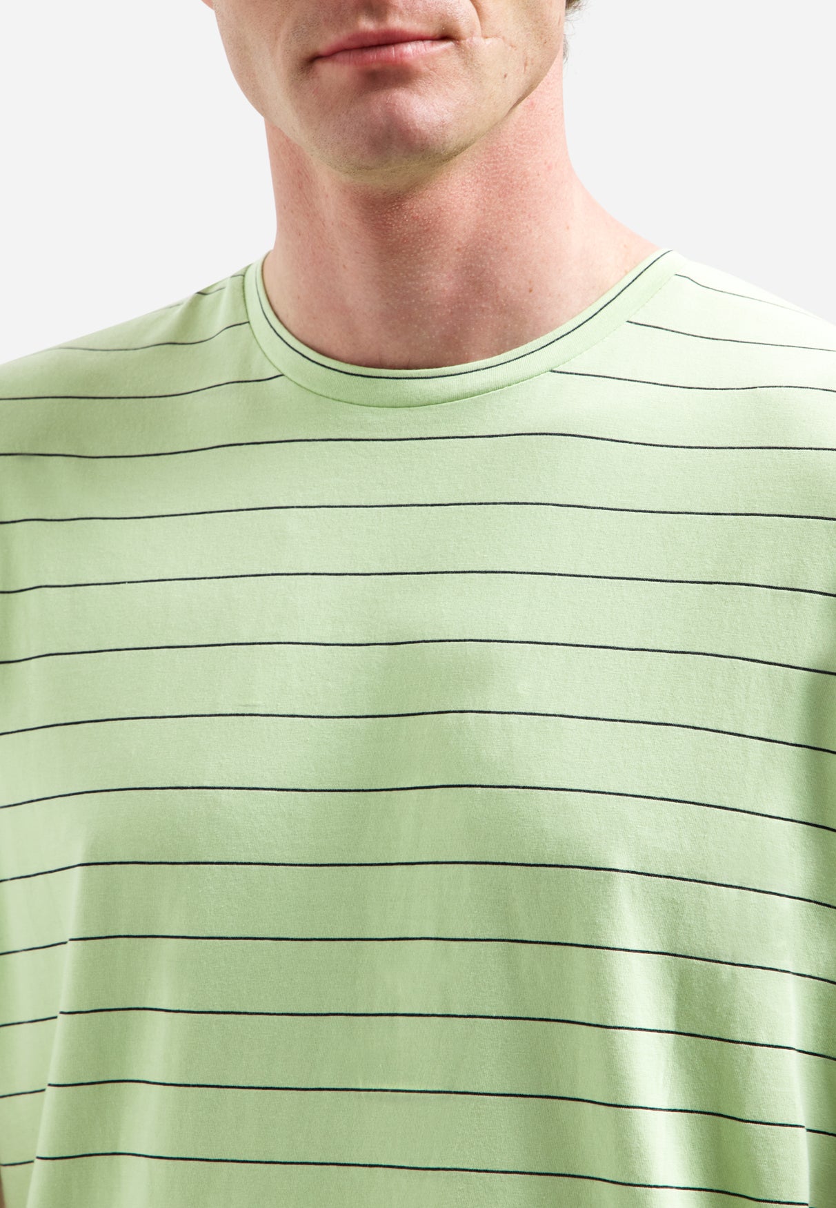 Gestreiftes T-Shirt | Green