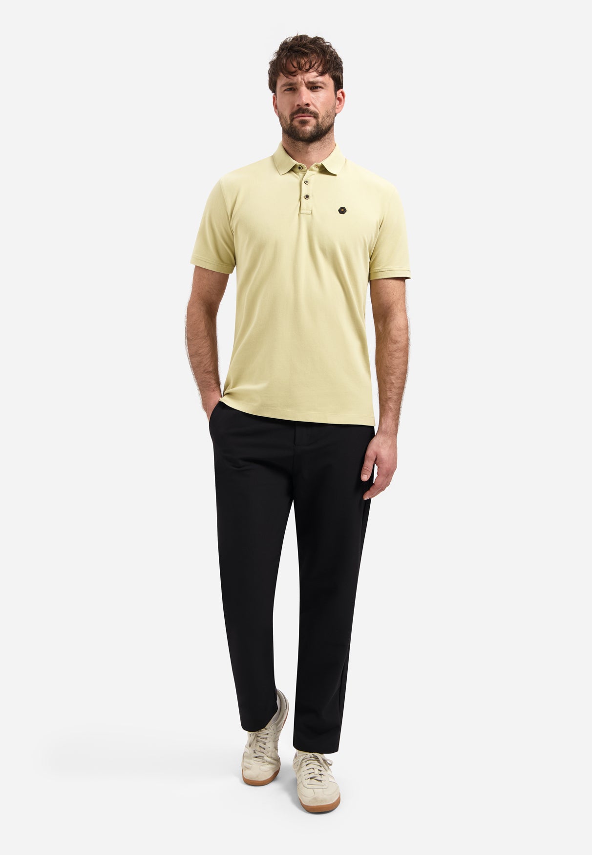 Basic polo shirt | Yellow