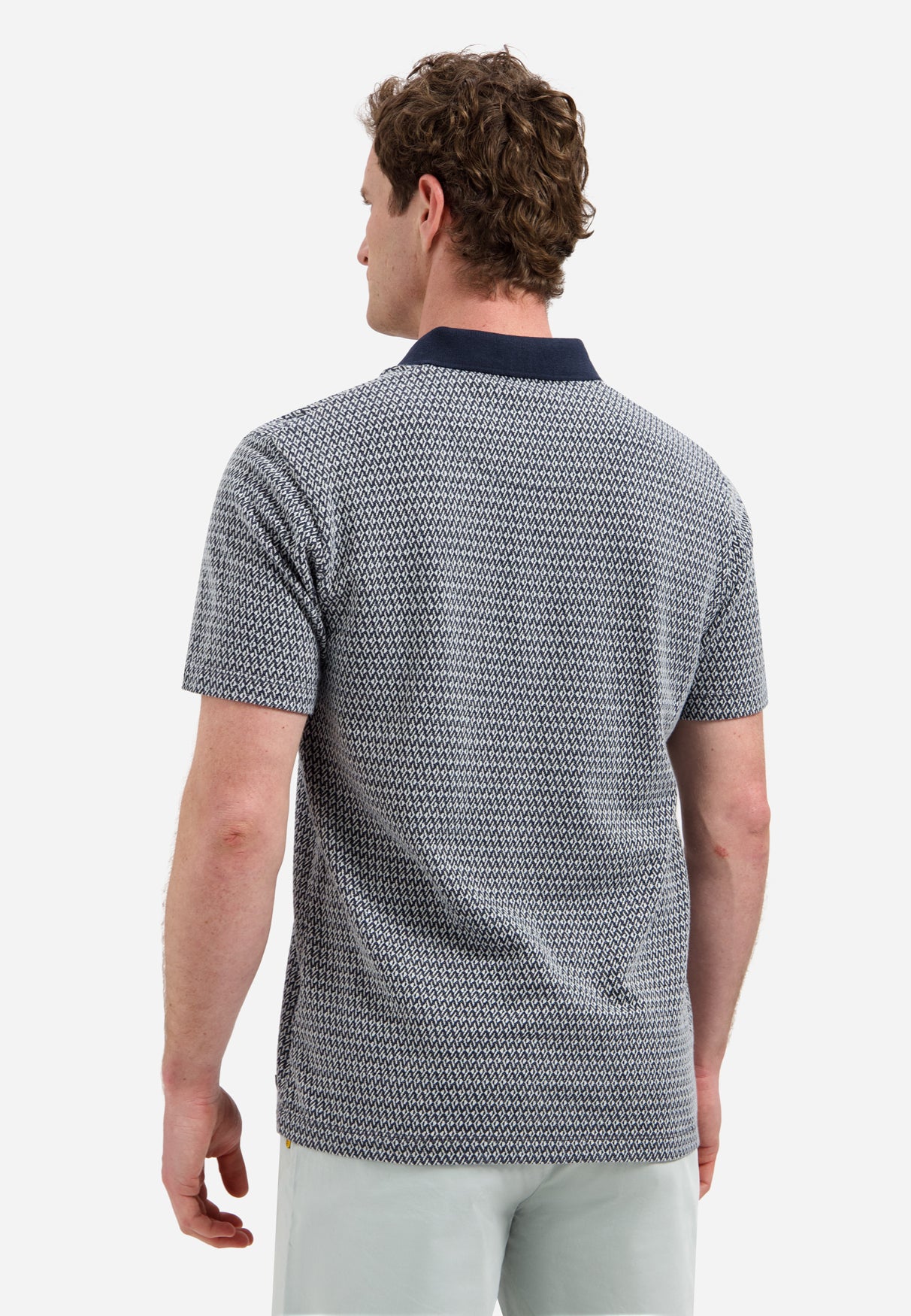 Jacquard-Poloshirt | Night
