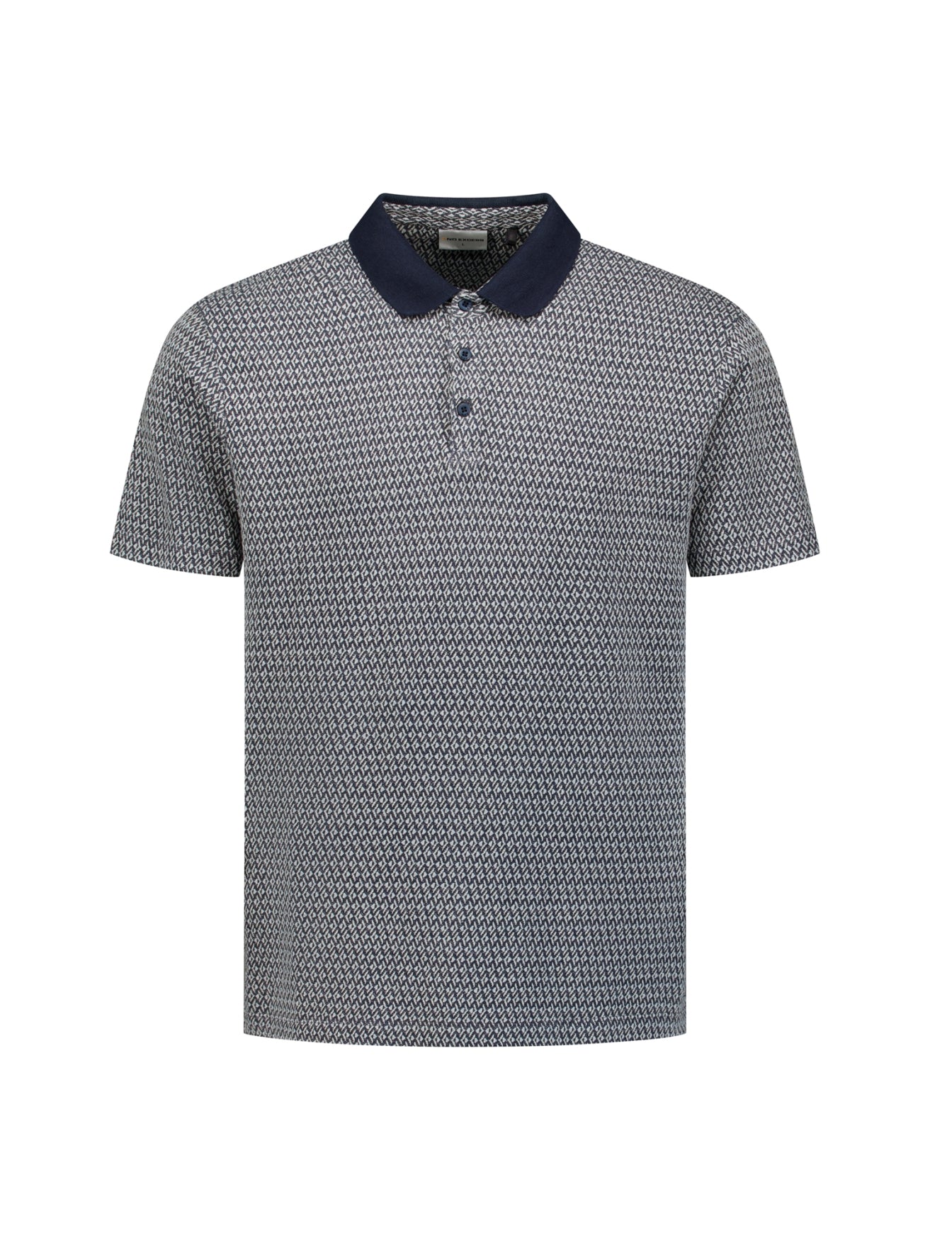 Jacquard-Poloshirt | Night