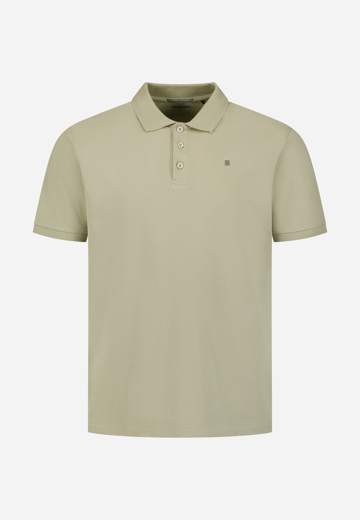 Basic-Poloshirt | Taupe