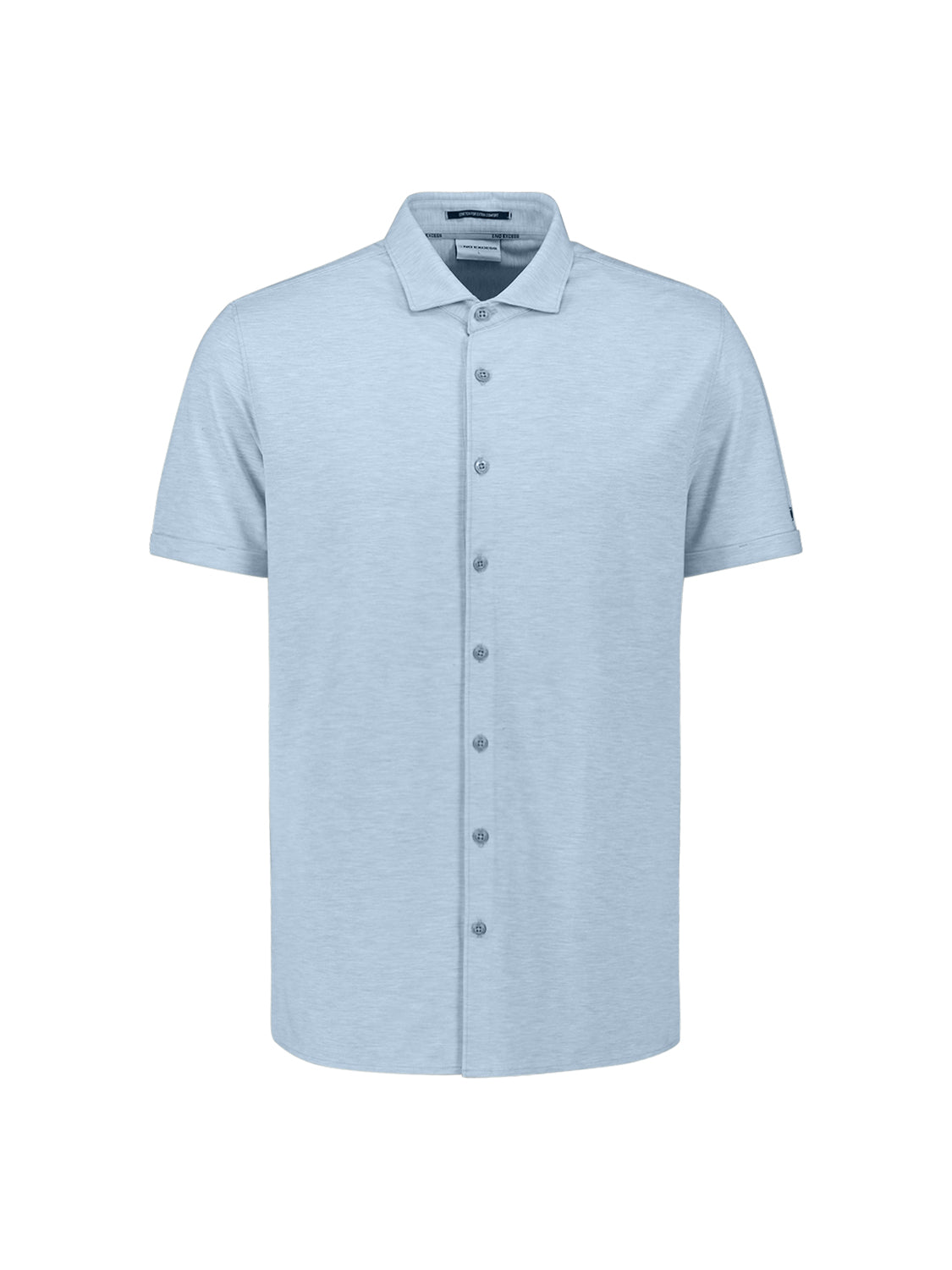 Poloshirt mit Knöpfen | Blau