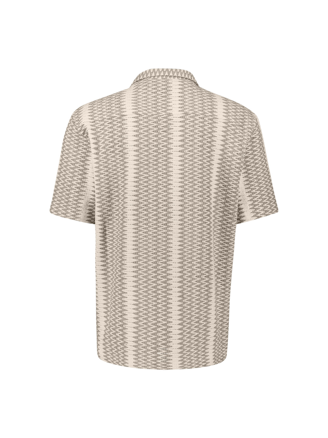 Jacquard-Shirt mit kurzen Ärmeln | Kit