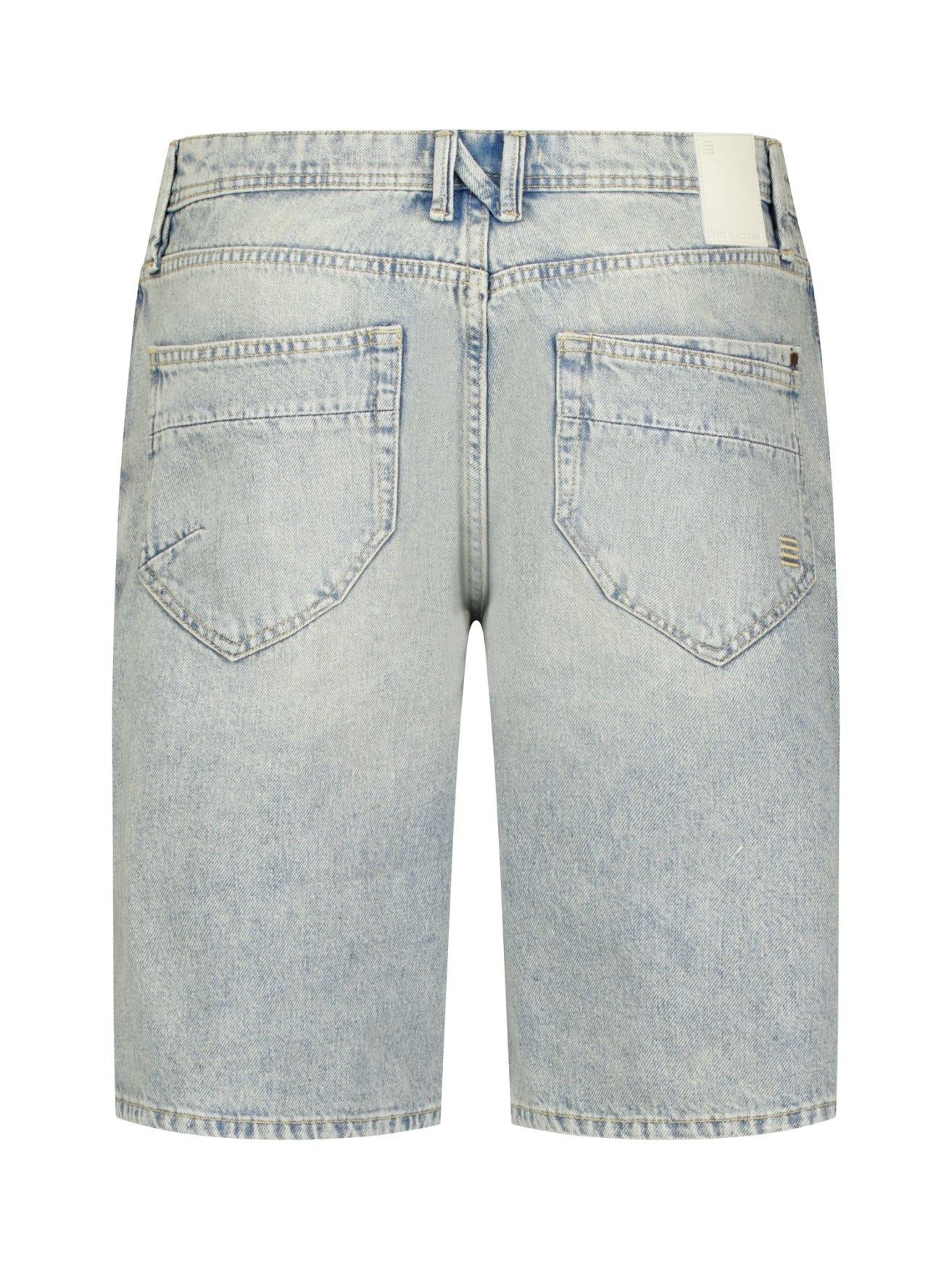 Relaxed denim shorts | Stone Used Denim