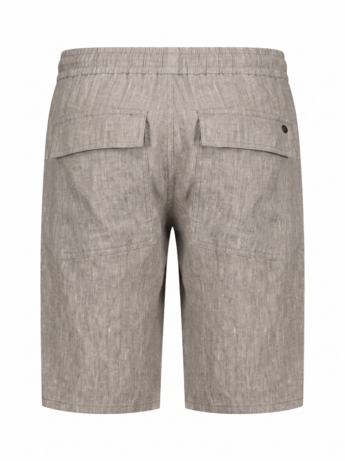 Chinoshorts aus Leinenmischung | Taupe