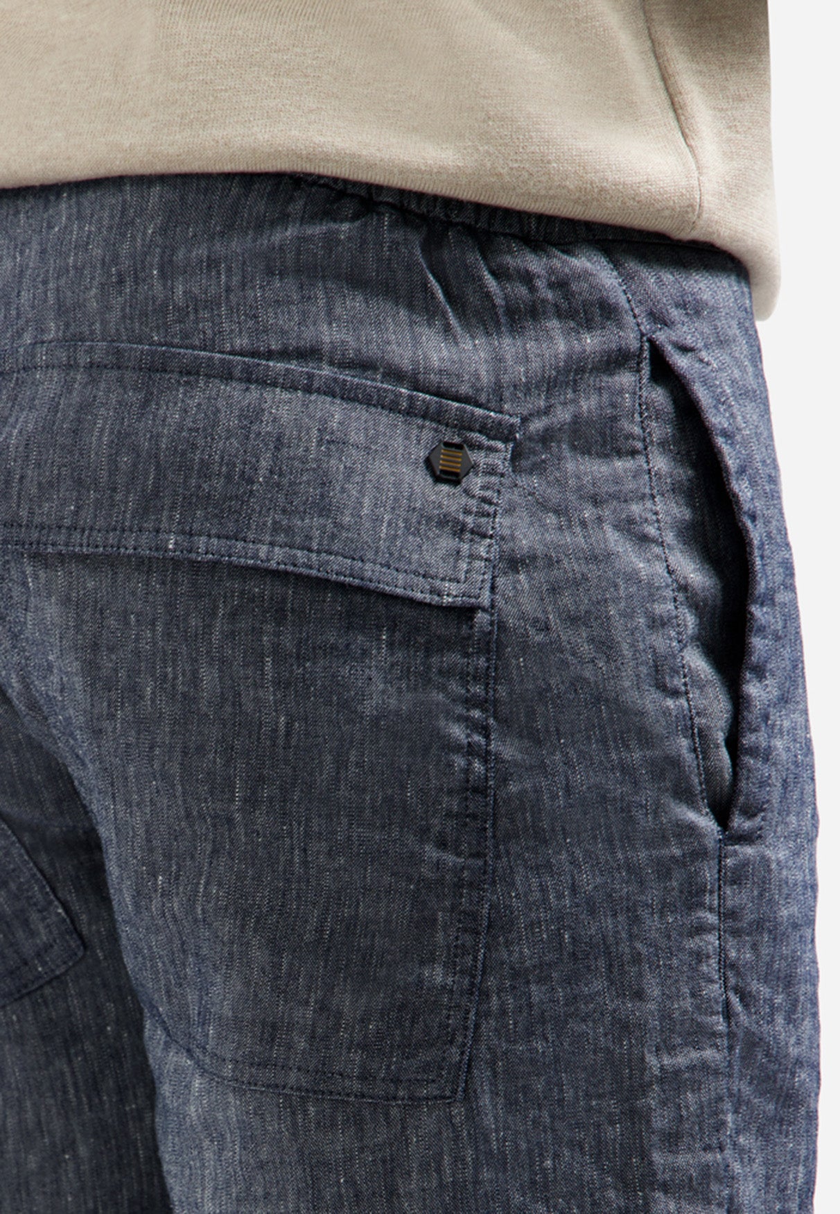 Chinoshorts aus Leinenmischung | Night