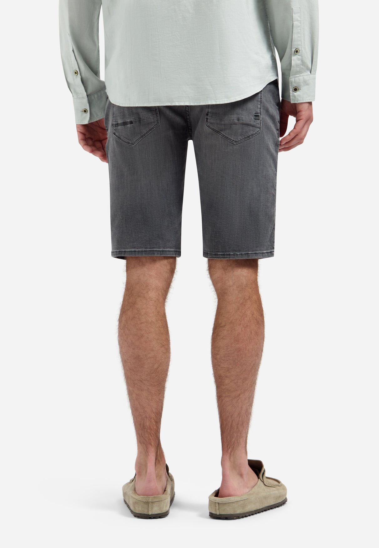 Jeansshorts | Grey Denim