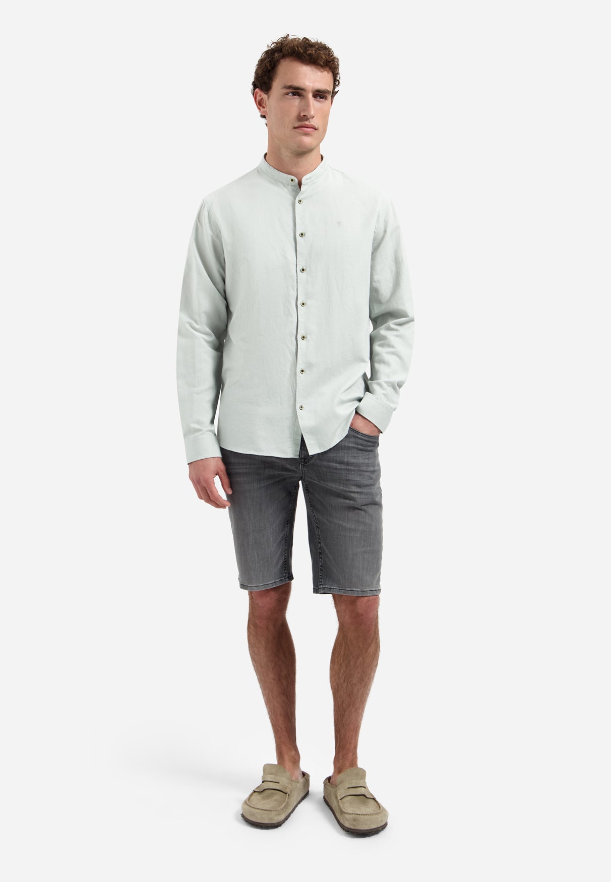 Jeansshorts | Grey Denim