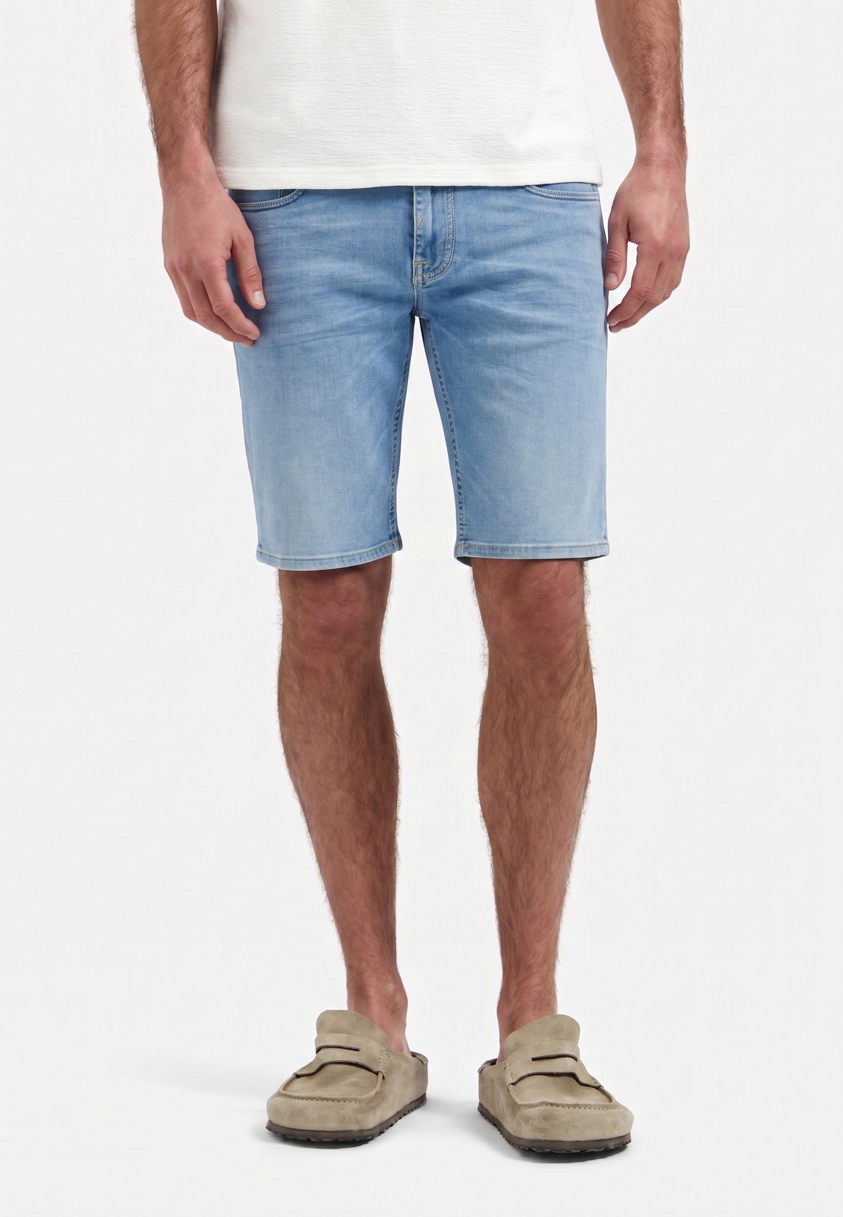 Denim shorts | Bleach Denim
