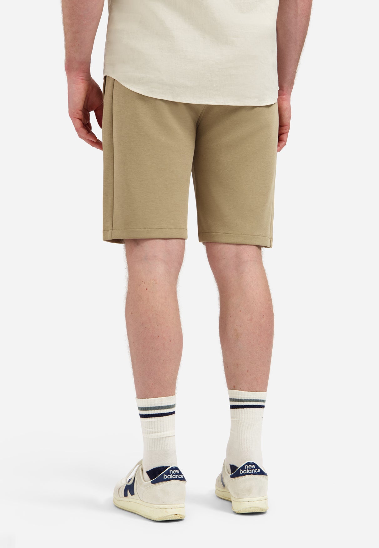 Interlock-Jersey-Shorts | Taupe